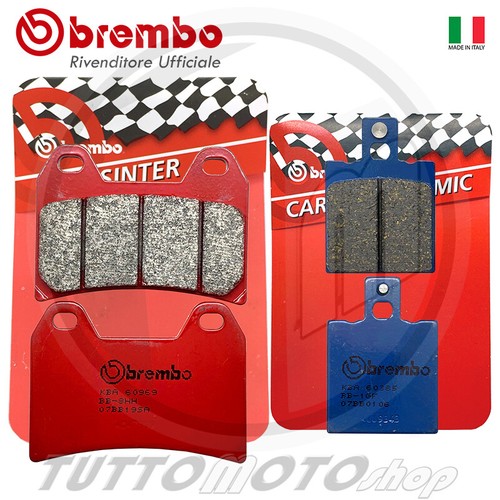 Kit pastiglie freno brembo - pastiglie,