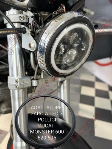 Adattatore faro originale - originale, 7"