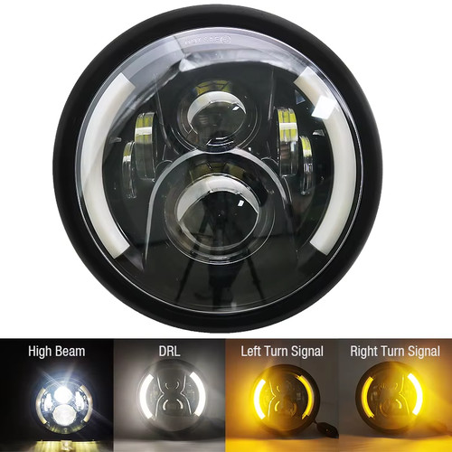 Faro tondo led 190mm - tondo,