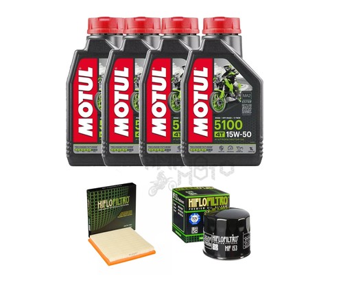 Kit tagliando olio motul 5100 - motul,